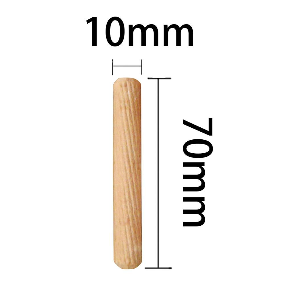 木工ダボ DB-032 10mm×70mm 約100個入 | ねじ・くぎ・針金・建築金物