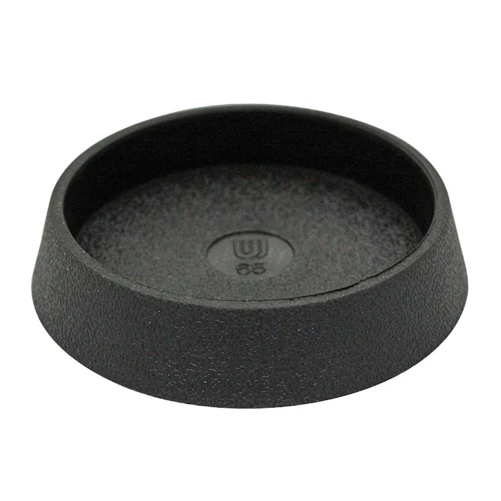 WAKI イスゴム 平置 黒丸 65mm GK-173