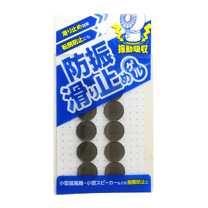 WAKI 防振・滑り止めゲル 15mm丸 BGL-001 10枚