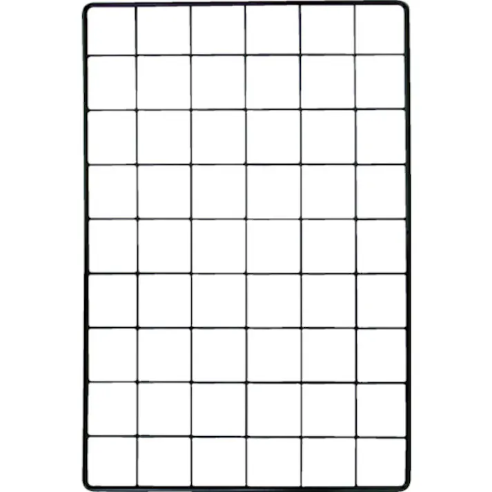 【CAINZ-DASH】和気産業 メッシュパネル 300X600mm 黒 EMP034【別送品】