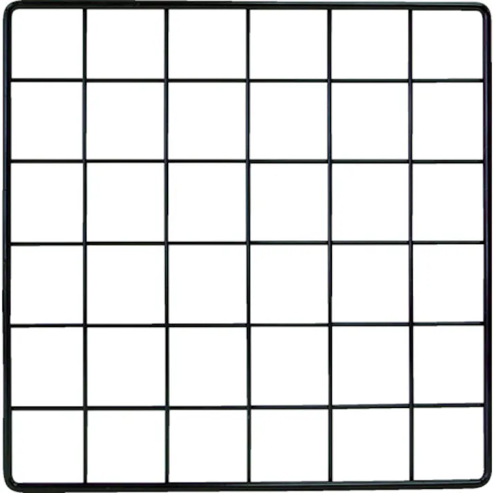 【CAINZ-DASH】和気産業 メッシュパネル 450X450mm 黒 EMP026【別送品】