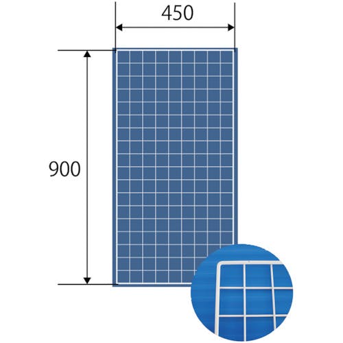 CAINZ-DASH】和気産業 メッシュパネル 450X900mm 白 EMP022