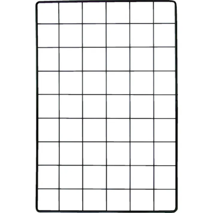 【CAINZ-DASH】和気産業 メッシュパネル 600X1500mm 黒 EMP044【別送品】