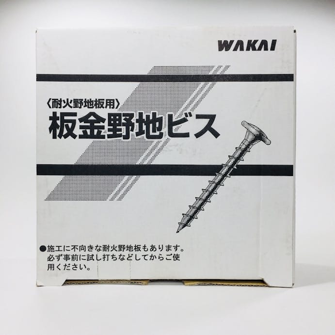 WAKAI 板金野地ビス 耐火野地板用 ユニクロ 4.2×30mm 800本入