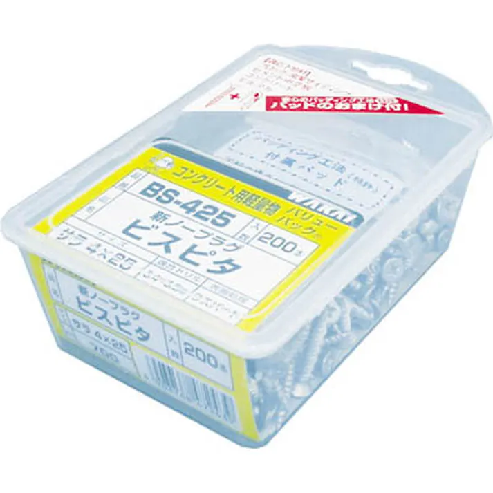 WAKAI ビスピタ サラ BS-425 4×25mm 200本入