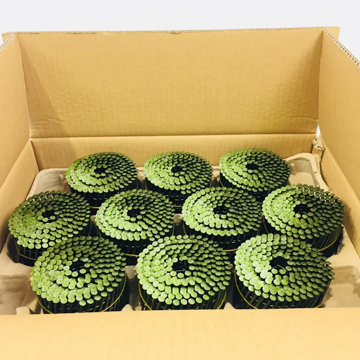 WAKAI ワイヤーN釘 N75 黄緑 WN75001 小箱入り