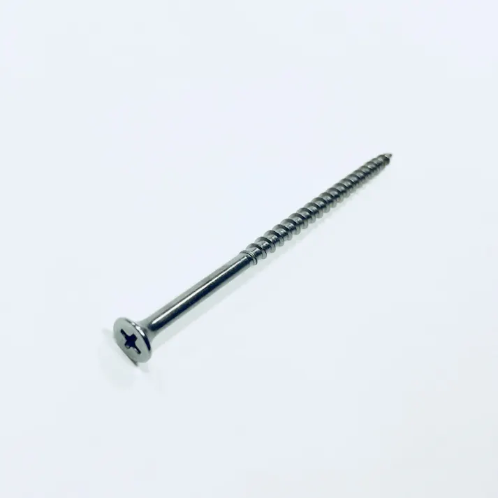 WAKAI コーススレッド ステンレス 半ねじ 90mm 160本入 小箱
