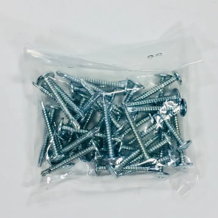 WAKAI ダンバ 三価ユニクロ シンワッシャー全ねじ 4×35mm 40本入 袋入り