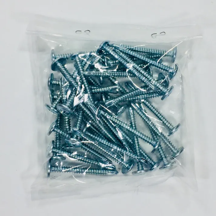 WAKAI ダンバ 三価ユニクロ シンワッシャー全ねじ 4×40mm 35本入 袋入り