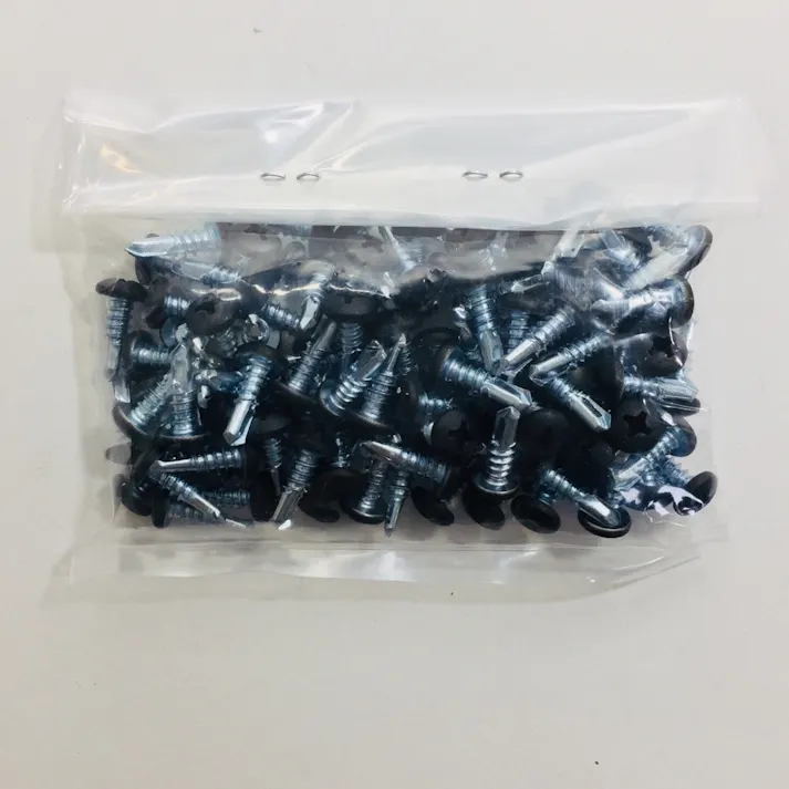 WAKAI ダンバ ナベ 黒 4×13mm 100本入 袋入り