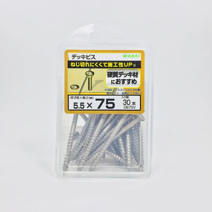 WAKAI デッキビス 5.5×75mm 30本入