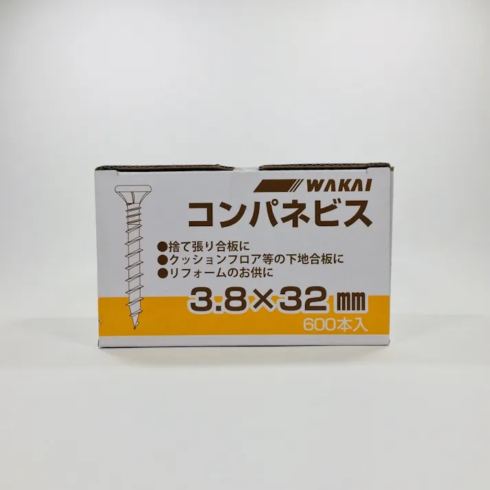 WAKAI コンパネビス 3.8×32mm 600本入