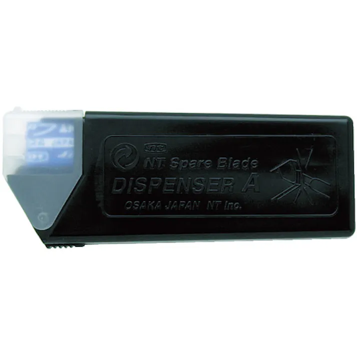 【CAINZ-DASH】エヌティー カッターナイフ用替刃 黒刃 0.25 BA-52P【別送品】