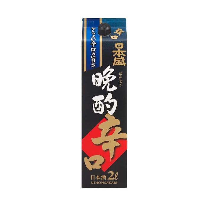 日本盛 晩酌辛口 パック 2000ml【別送品】