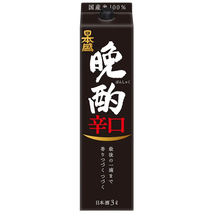 (兵庫)日本盛 晩酌辛口 パック 3000ml【別送品】