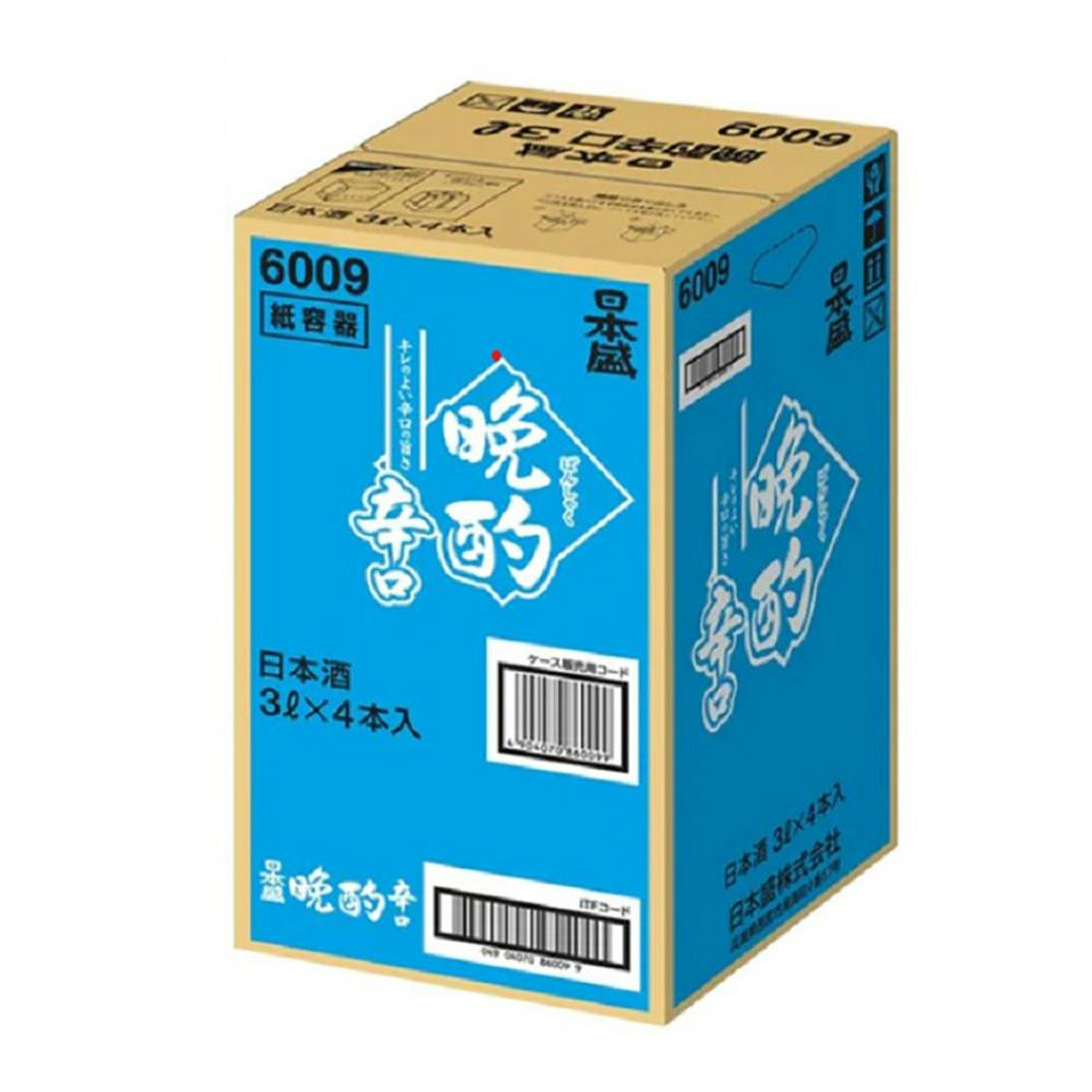 ケース販売】(兵庫)日本盛 晩酌辛口 パック 3000ml×4本 | 酒・リカー