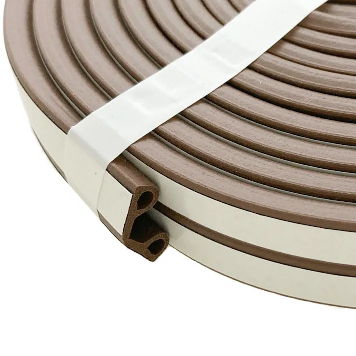 ニトムズ ドア・窓用気密パッキンP型 G0102 厚さ5mm×幅10mm×長さ6m