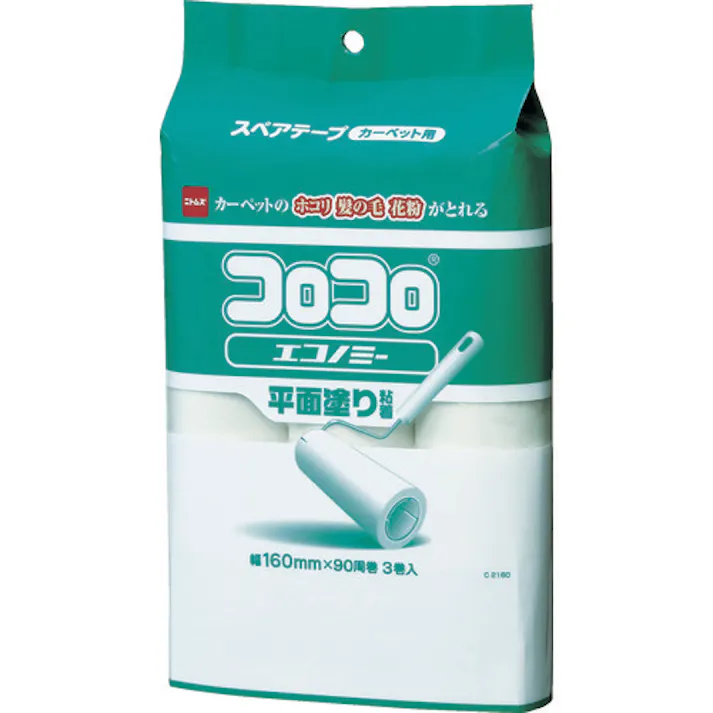 【CAINZ-DASH】ニトムズ コロコロエコノミー用スペアテープ 90周3巻入 C2160【別送品】