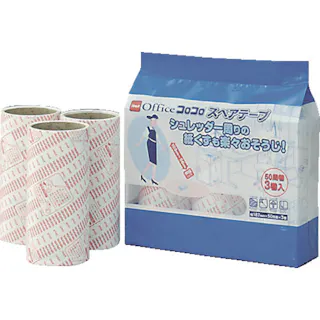 【CAINZ-DASH】ニトムズ スペアテープオフィスコロコロ (3巻入) C2860【別送品】