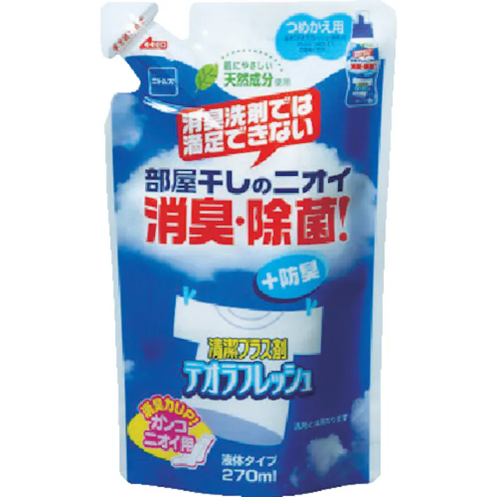 【CAINZ-DASH】ニトムズ デオラフレッシュ・液体つめかえ用 270ml N1119【別送品】