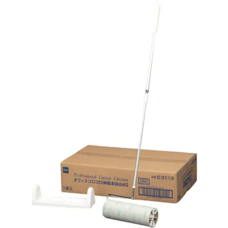 【CAINZ-DASH】ニトムズ オフィスコロコロ伸縮本体240 C3113【別送品】