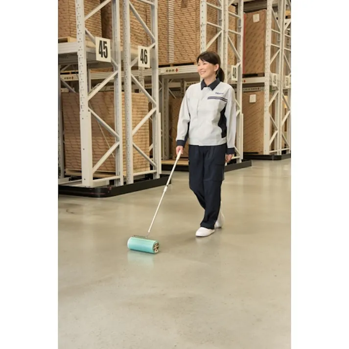 【CAINZ-DASH】ニトムズ オフィスコロコロ多用途フロア用スペアテープ 幅240mm (3巻入) C3305【別送品】