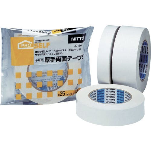 ニトムズ 多用途厚手両面テープS25 J0160 工業用・プロ用両面テープ ニトムズ 多用途厚手両面テープS25 J0160 工業用・プロ用両面テープ