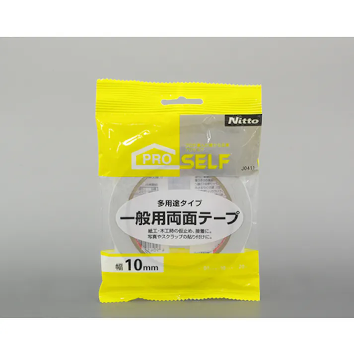 【CAINZ-DASH】ニトムズ 一般両面テープ10x20 J0411【別送品】