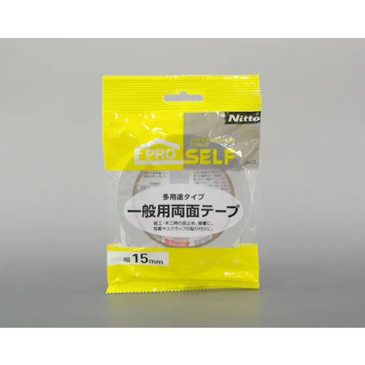 【CAINZ-DASH】ニトムズ 一般両面テープ15x20 J0412【別送品】