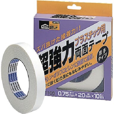 【CAINZ-DASH】ニトムズ 超強力両面テープ（箱） J1100【別送品】