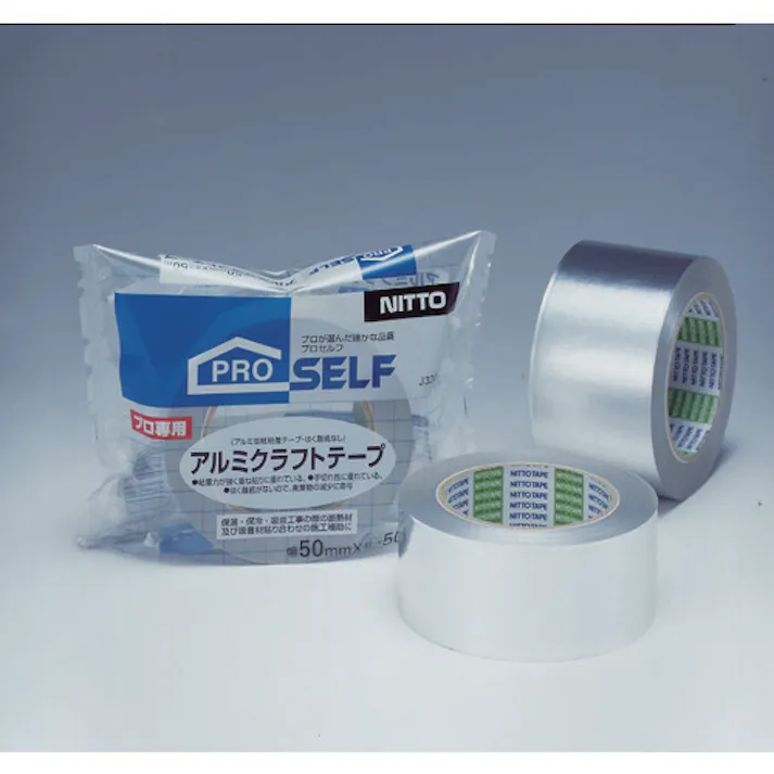 【CAINZ-DASH】ニトムズ アルミクラフトテープ 50mm×50m J3201【別送品】