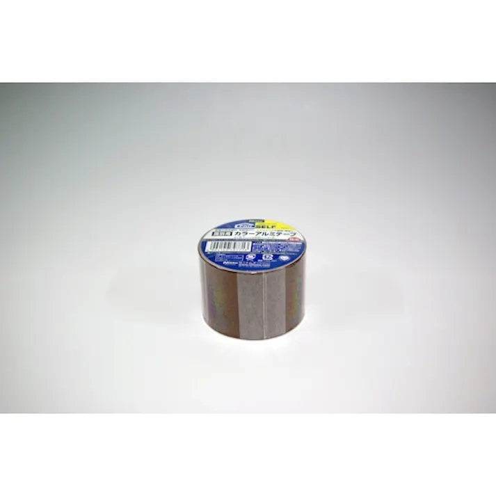 【CAINZ-DASH】ニトムズ 識別用カラーアルミテープ 50mmx2m 暗赤 J3771【別送品】