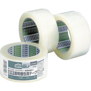 【CAINZ-DASH】ニトムズ 透明　梱包テープ厚手 J6150【別送品】