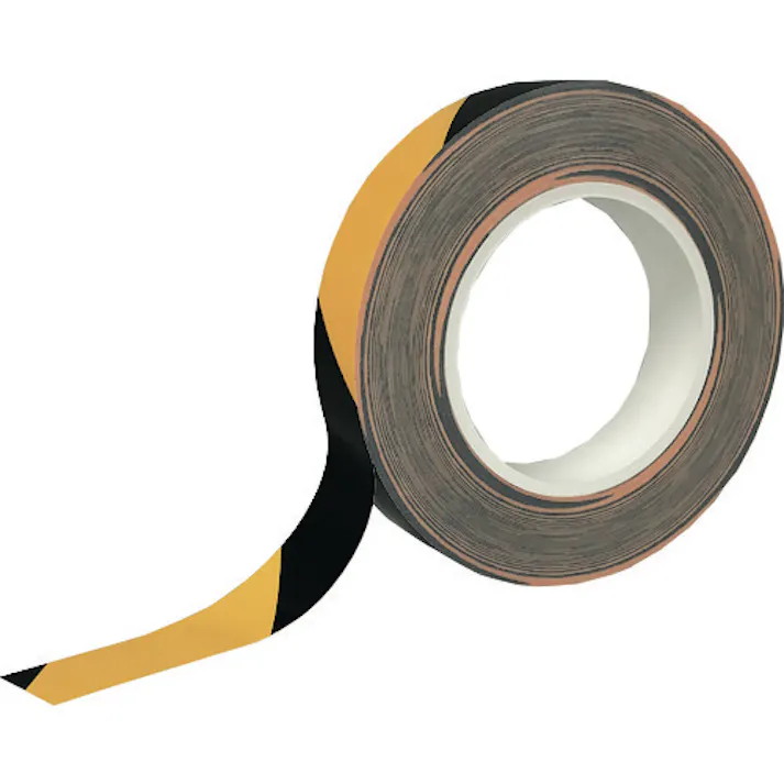 【CAINZ-DASH】ニトムズ 耐久ラインテープDLT-NEO25x50黒/黄 Y6057【別送品】