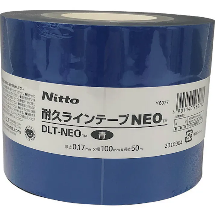 【CAINZ-DASH】ニトムズ 耐久ラインテープDLT-NEO100x50青 Y6077【別送品】