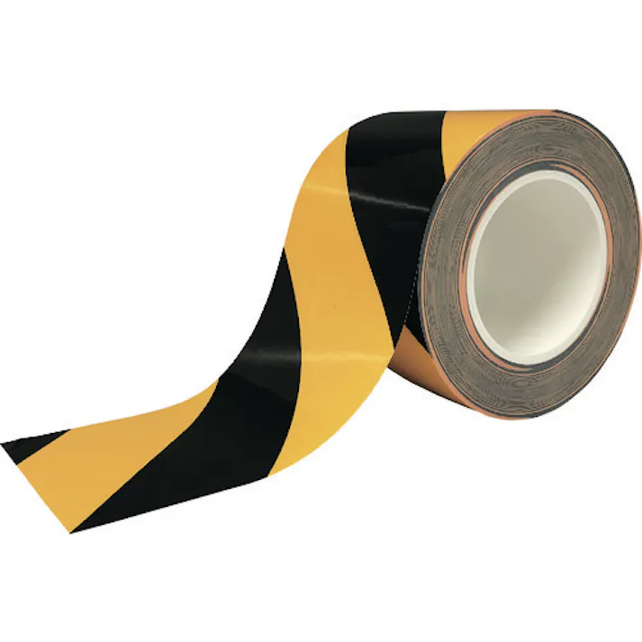 【CAINZ-DASH】ニトムズ 耐久ラインテープDLTーNEO100x50黒/黄 Y6081【別送品】
