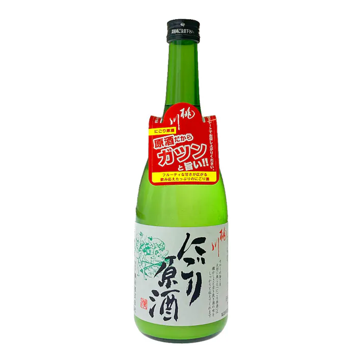 (青森県)桃川 にごり原酒 720ml【別送品】