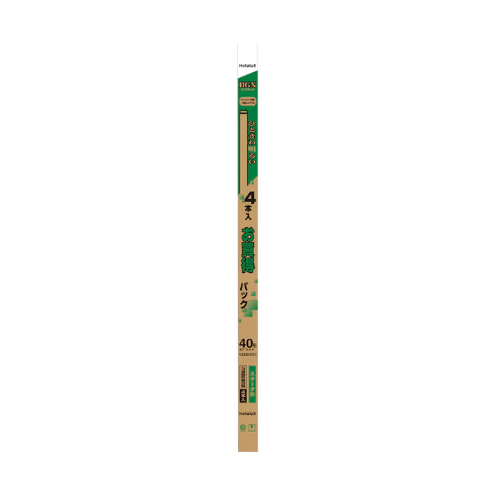 ホタルック 直管スタータ形40形 昼白色 4本入 FL40SSEXN/37X24P(販売終了)