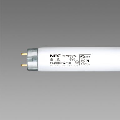 ホタルクス 直管スタータ形蛍光ランプ 白色 FL20SSW/18