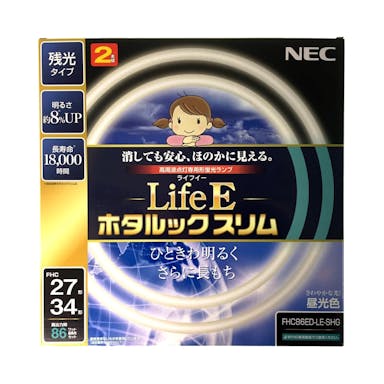 ホタルクス LifeEホタルックスリム 3波長形昼光色パック 27形+34形 FHC86ED-LE-SHG(販売終了)