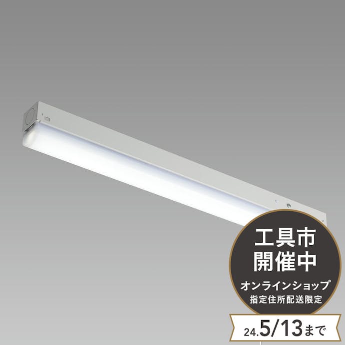 【オンライン限定 工具・園芸市】NEC ホタルクス LED一体型照明トラフ形 プルスイッチ付 MMK5101P/07-N1