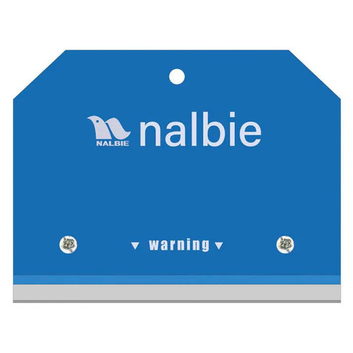 ナルビー ガラススクレーパー 三枚刃ホルダー ブルー AAC-303