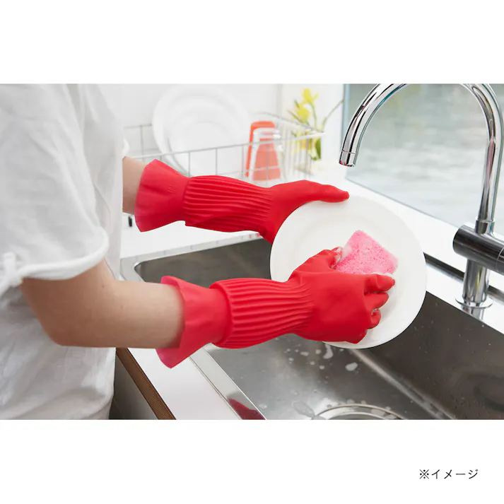 樹から生まれた手袋 プリティーネ M レッド