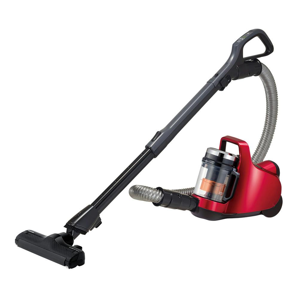 東芝 掃除機 サイクロン式クリーナー グランレッド VC-C7(R) | 生活