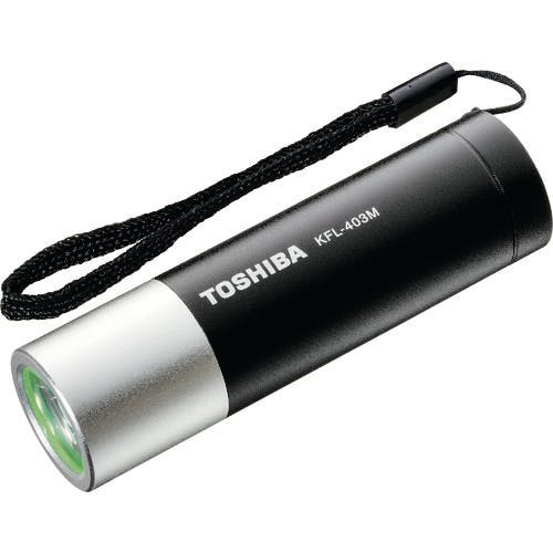 東芝 LEDミニライト KFL-403M(K) LED懐中電灯(電池式) 東芝 LEDミニライト KFL-403M(K) LED懐中電灯(電池式)