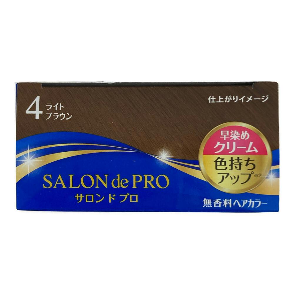 ダリヤ サロンドプロ 無香料ヘアカラー 早染めクリーム 4 | ヘアカラー