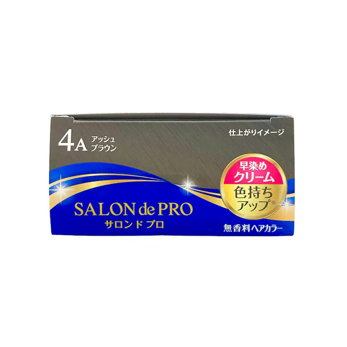 ダリヤ サロンドプロ 無香料ヘアカラー 早染めクリーム 4A