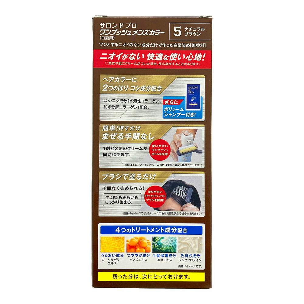 ダリヤ サロン ド プロ ワンプッシュメンズカラー(白髪用) 5