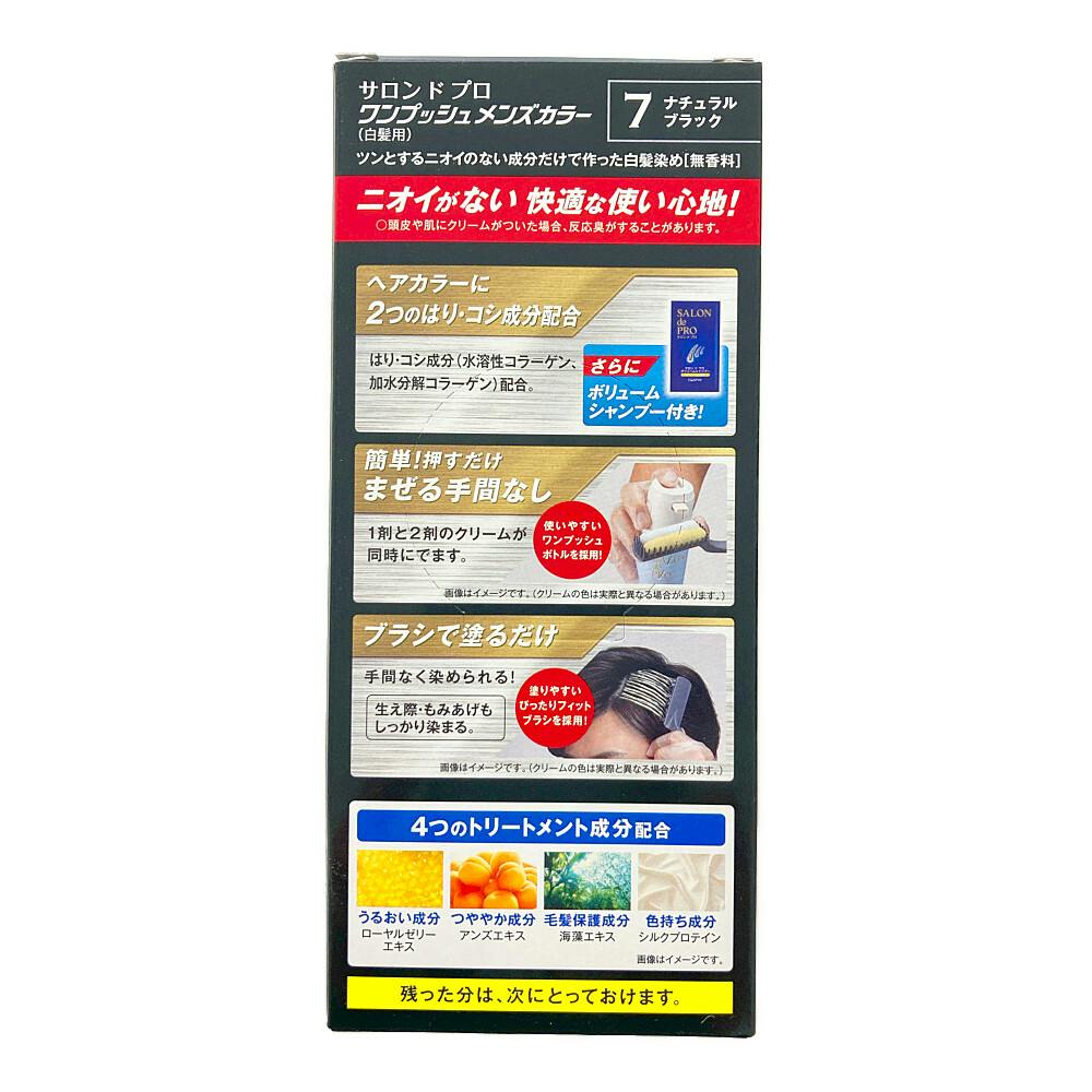 ダリヤ サロンドプロ ワンプッシュメンズカラー 7 | ヘアカラー