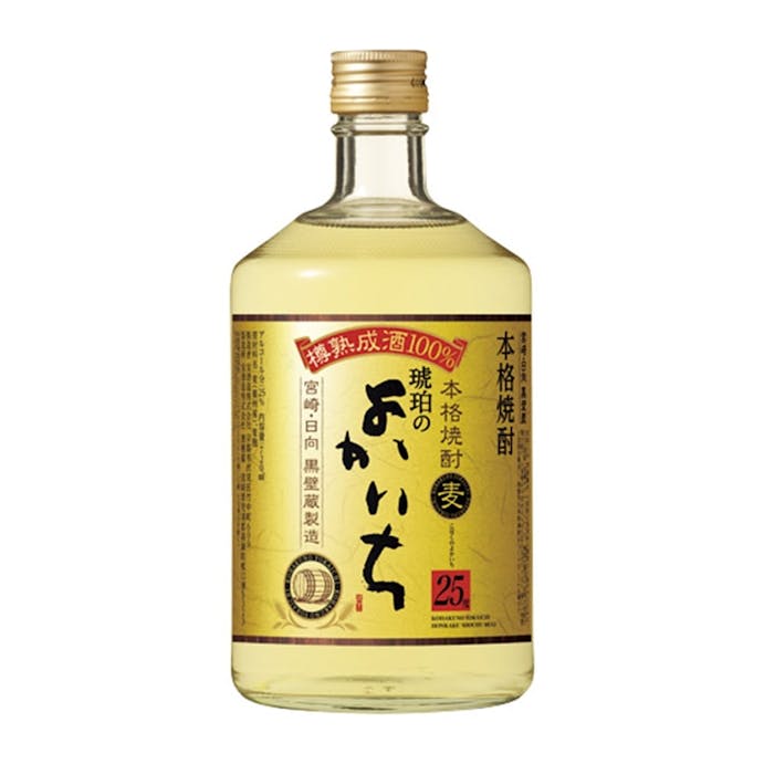 琥珀のよかいち 麦 25度 720ml【別送品】